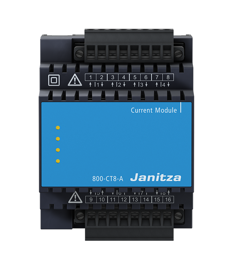 800-CT8-A | 2x 4 channel current measuring module ../5A or ../1A for UMG 800 series