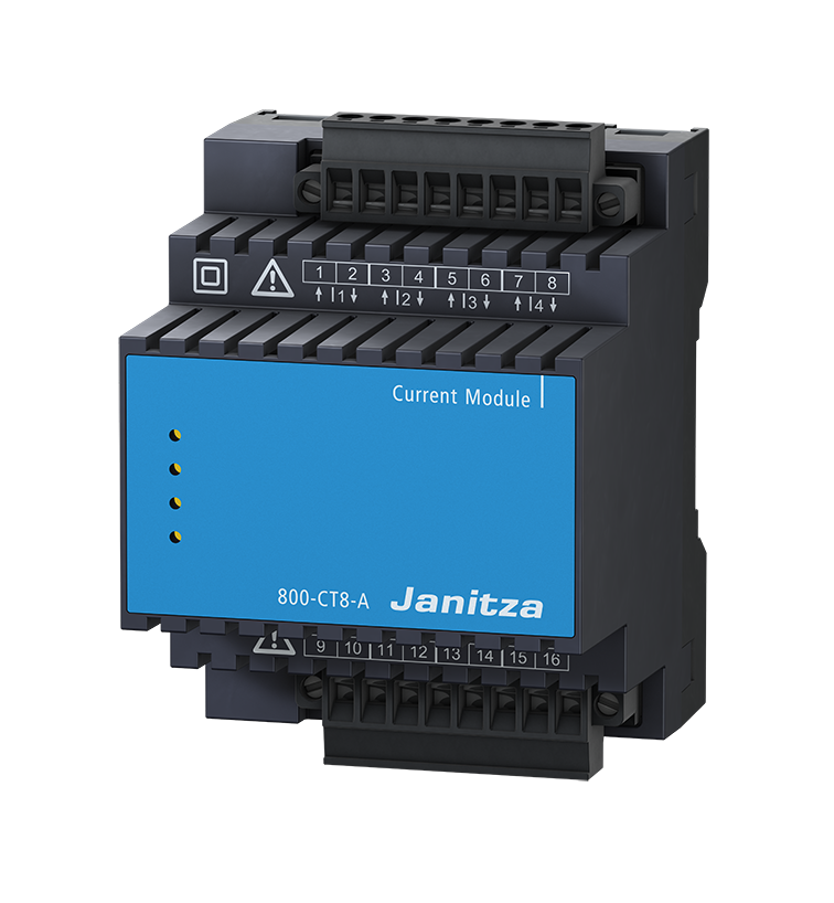 800-CT8-A | 2x 4 channel current measuring module ../5A or ../1A for UMG 800 series