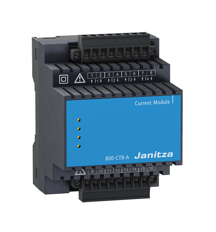 800-CT8-A | 2x 4 channel current measuring module ../5A or ../1A for UMG 800 series