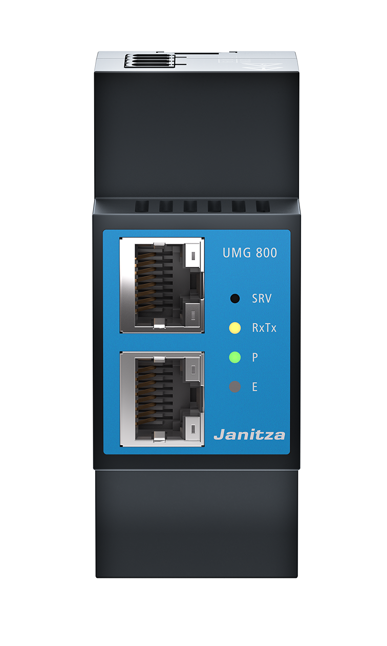 Modular expandable energy analyzer, Janitza UMG 800