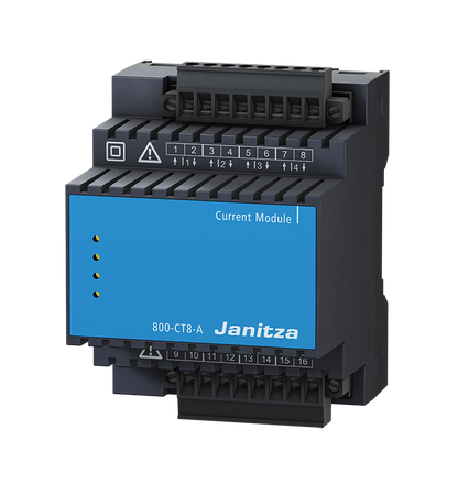 800-CT8-A | 2x 4 channel current measuring module ../5A or ../1A for UMG 800 series