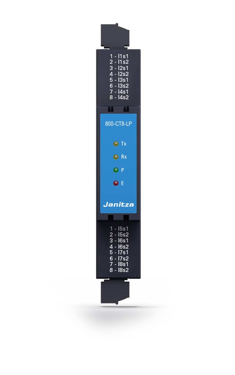 800-CT8-LP | 2x 4 channel current measuring module ../333mV for UMG 800 series