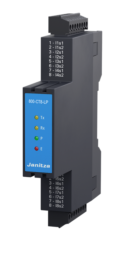 800-CT8-LP | 2x 4 channel current measuring module ../333mV for UMG 800 series